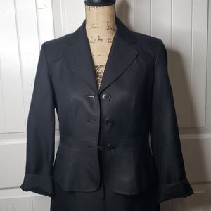 Anne Taylor LOFT Silk and Linen Suit